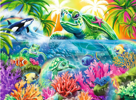 Puzzel 300 stukjes Ocean Treasures
