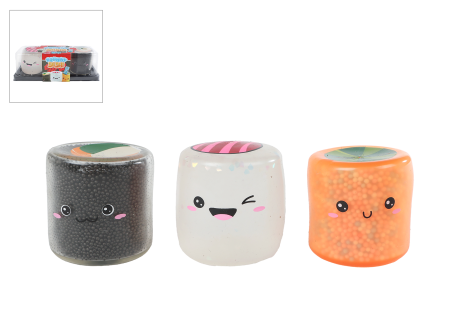 Take Away Kawaii squishy sushi 3-pack 7cm