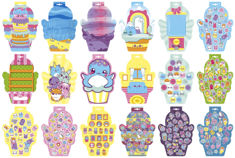 Mini MyMy Shaped stickerboek 250 stickers