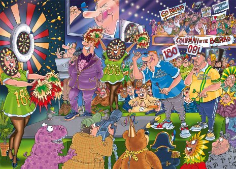 Puzzel 1000 st. Wasgij Mystery 30 - Schot in de roos!