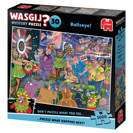 Puzzel 1000 st. Wasgij Mystery 30 - Schot in de roos!